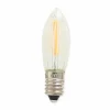 LED-Riffelkerzen E10 0,2 W 34 V 3 Stück