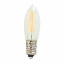 LED-Riffelkerzen E10 0,2 W 34 V 3 Stück