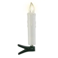 LED-Schaftkerzen 10 LEDs warmweiß Ø 1,7 x 10,5 cm 10 Stück