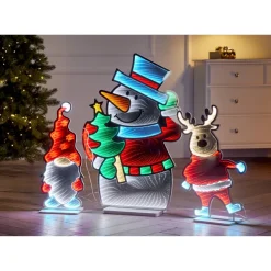 LED-Schneemann 80 cm