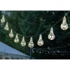 LED-Solar-Lichterkette 'Glühbirne' weiß 1,8 m