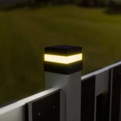 LED-Solar-Zaunleuchte 13,7 x 6,2 cm