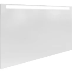 LED-Spiegel 'Brillant Light' aluminiumfarben 110 x 68 x 2,4 cm