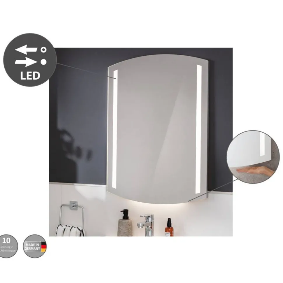 LED-Spiegel 'B.Style' 80,5 x 80 cm