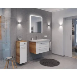 LED-Spiegel 'MILANO' 80 x 80 x 3,1 cm