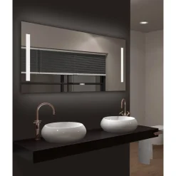 LED-Spiegel 'Silver Elegance' 120 x 60 cm