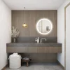LED-Spiegel 'Silver Lunar' Ø 59 cm