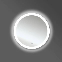 LED-Spiegel 'Silver Lunar' Ø 59 cm