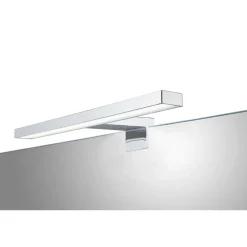 LED-Spiegelleuchte 'Faro' chromfarben 30 x 10 cm