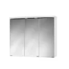 LED-Spiegelschrank 'Ancona' weiß Hochglanz 82,5 x 69,1 x 25 cm