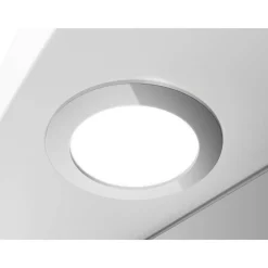 LED-Spiegelschrank 'Ancona' weiß Hochglanz 82,5 x 69,1 x 25 cm