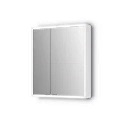 LED-Spiegelschrank 'Batu' weiß 60 x 70,8 x 15,2 cm