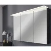 LED-Spiegelschrank 'B.Perfekt' braun glänzend 100 x 69,4 x 15,2 cm