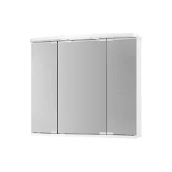 LED-Spiegelschrank 'Doro' weiß Hochglanz 67,4 x 60 x 22 cm
