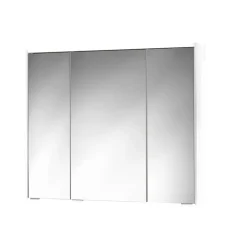 LED-Spiegelschrank 'KHX' weiß matt 90,4 x 74 x 14,2 cm
