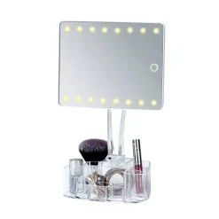 LED-Spiegel 'Trenno' mit Organizer
