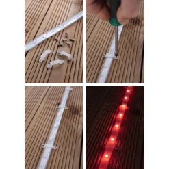 LED-Strip 'SimpLED Outdoor RGB Komplettset' 3 m 8,5 W Transparent