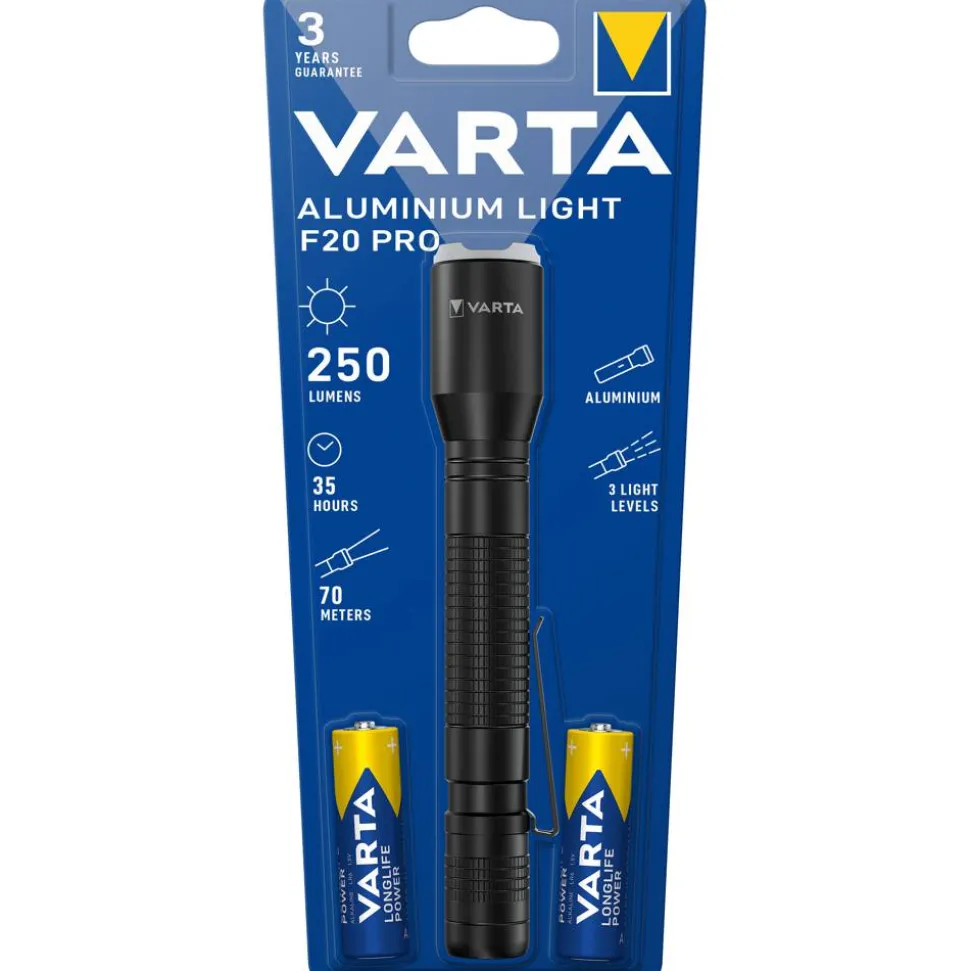LED-Taschenlampe 'Light F20 Pro' schwarz 250 lm
