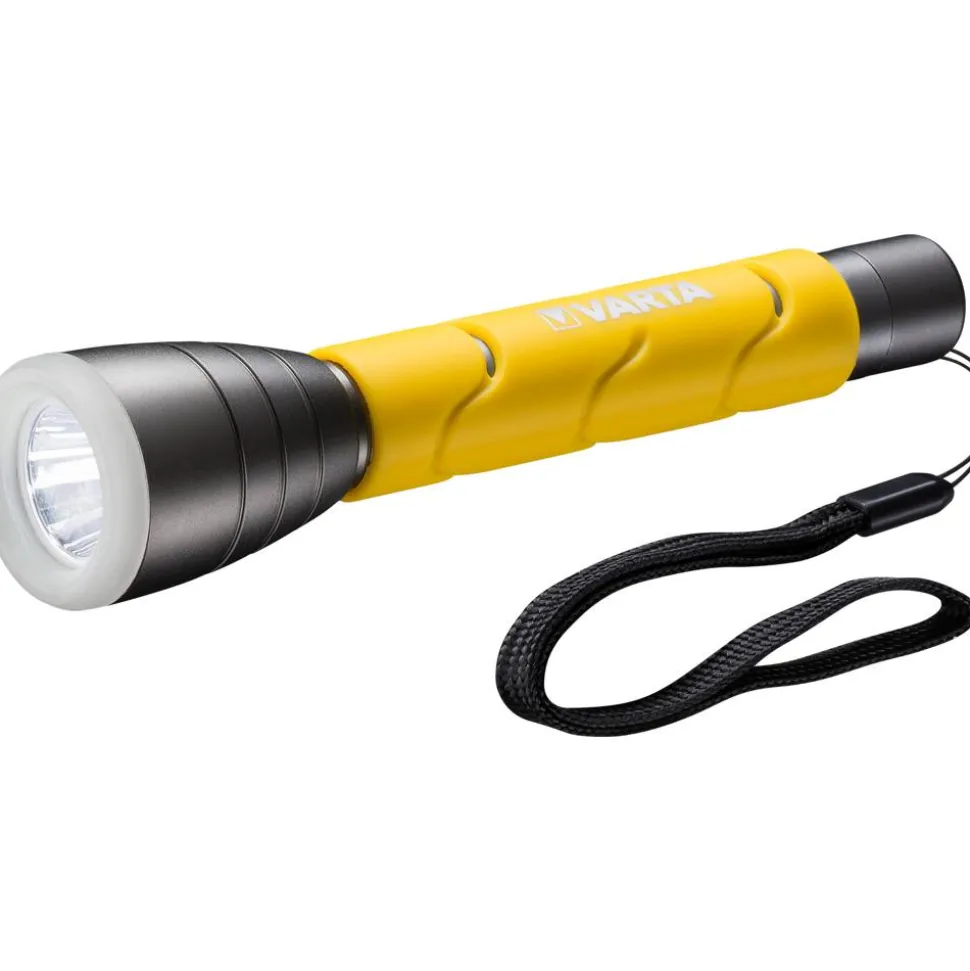 LED-Taschenlampe 'Outdoor Sports F20' gelb 290 lm