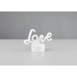 LED-Tischleuchte 'Amor' weiß 19,5 x 14 x 8,5 cm