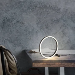 LED-Tischleuchte 'Ritus' anthrazit 10 x 28 x 28,5 cm