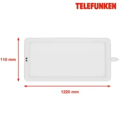 LED-Unterbauleuchte 'SCHU' weiß 6,5 W 22 x 11 x 1 cm