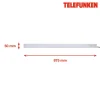 LED-Unterbauleuchte 'UTO' silbern 14 W 87, 5 x 5 x 1,5 cm