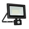 LED-Wandfluter mit Bewegungsmelder schwarz 20 W 1450 lm