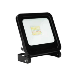 LED-Wandfluter schwarz 14,7 x 13,8 cm 24 W 1800 lm