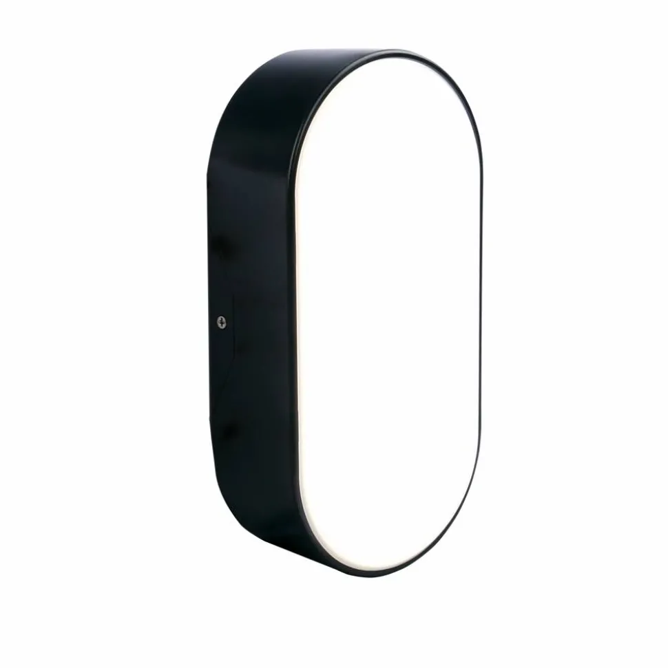 LED-Wandleuchte 'Istanbul' schwarz 10 W 20 cm