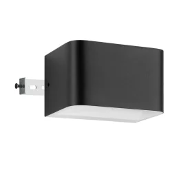 LED-Wandleuchte 'Sania 4' schwarz/weiß 13 x 8 cm