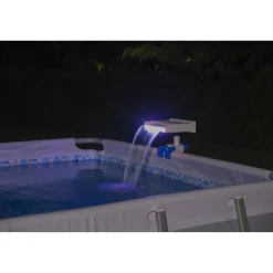 LED-Wasserfall 'Flowclear' 32 x 34,5 x 24 cm 0,5 W