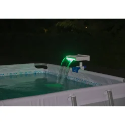 LED-Wasserfall 'Flowclear' 32 x 34,5 x 24 cm 0,5 W