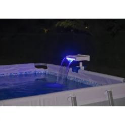LED-Wasserfall 'Flowclear' 32 x 34,5 x 24 cm 0,5 W