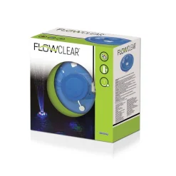 LED-Wasserfontäne 'Flowclear™' blau Ø18,5 cm, inklusive Lithium-Akku