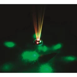 LED-Wasserfontäne 'Flowclear™' blau Ø18,5 cm, inklusive Lithium-Akku