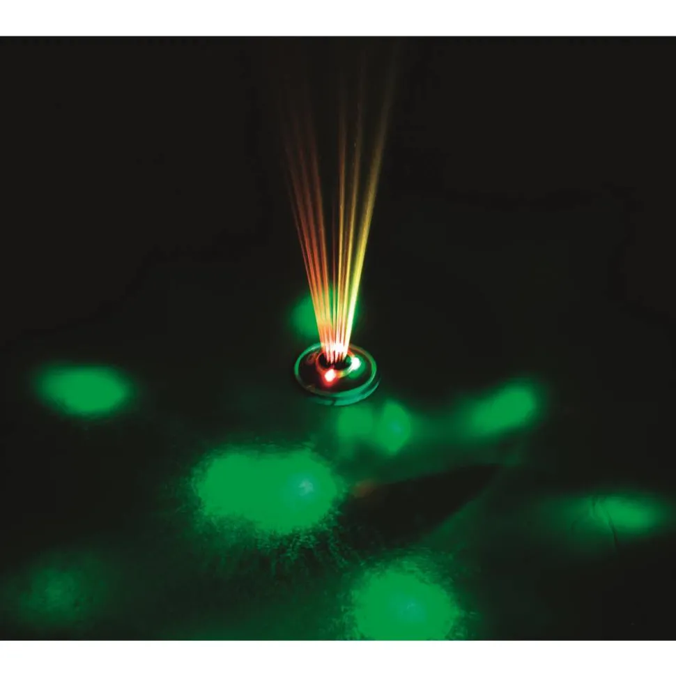 LED-Wasserfontäne 'Flowclear™' blau Ø18,5 cm, inklusive Lithium-Akku
