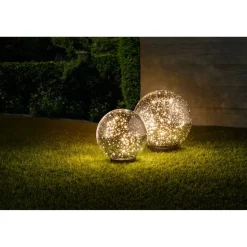 LED-Weihnachtsbeleuchtung 'Silberkugel' Ø 20 cm 9,6 W