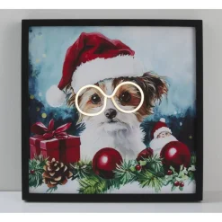 LED-Weihnachtsbilder 40 x 40 cm