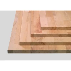 Leimholz Buche massiv geschliffen 2000 x 600 x 18 mm