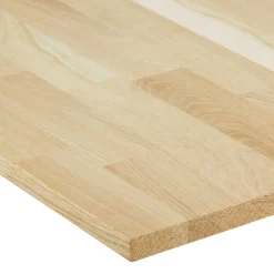Leimholz Eiche unbehandelt 800 x 400 x 18 mm