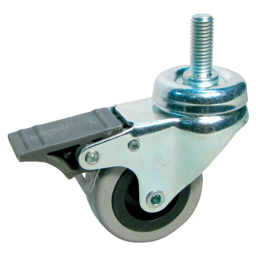 Lenkrolle mit Gewindestange 50 mm/M10