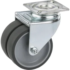 Lenkrolle mit Platte 50 mm