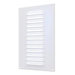 Lüftungsgitter Aluminium 150 x 215 mm weiß