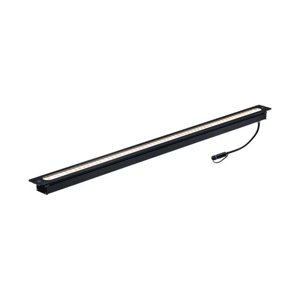 Lichtleiste 'Plug & Shine' Boden 570 lm anthrazit