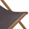 Liegestuhl 'Aviro' klappbar grau 98,5 x 98 x 57 cm