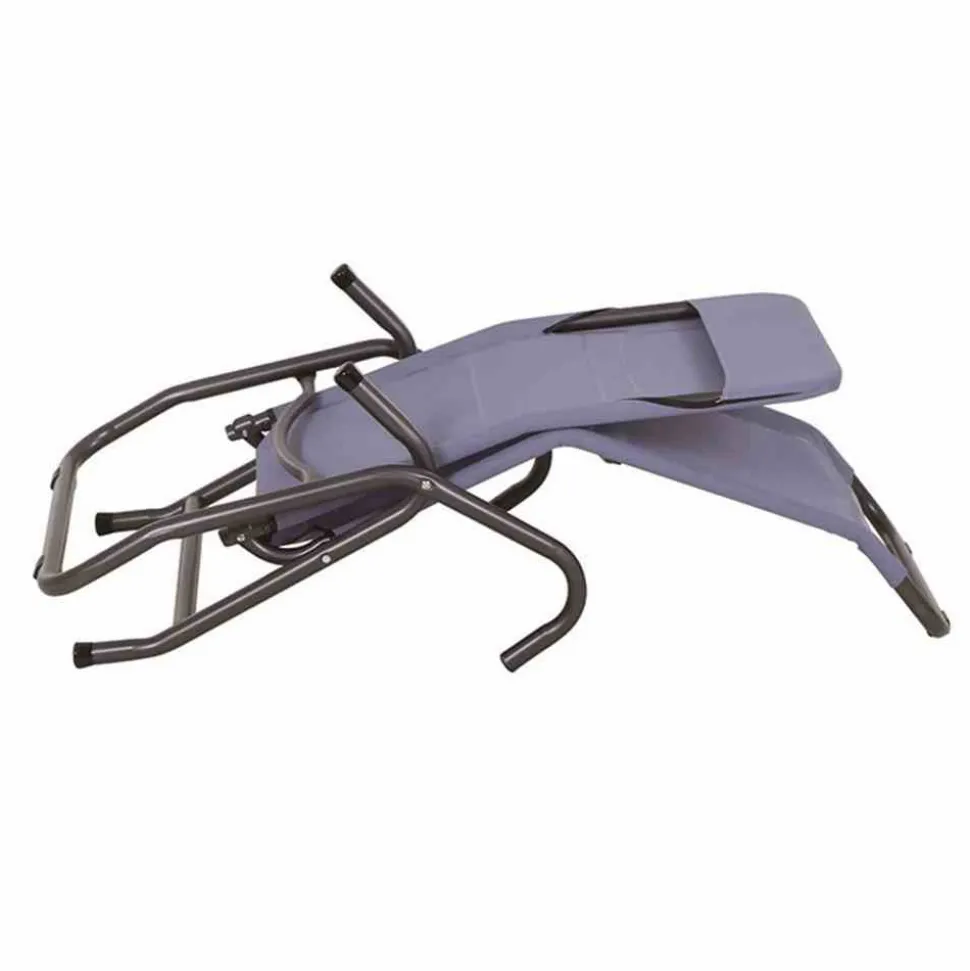 Liegestuhl 'Bito' klappbar blau 72 x 118 x 139 cm