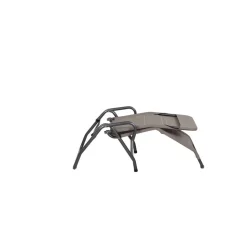 Liegestuhl 'Bito' klappbar taupe 72 x 118 x 139 cm