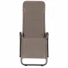 Liegestuhl 'Fano' taupe 71 x 112 x 150 cm