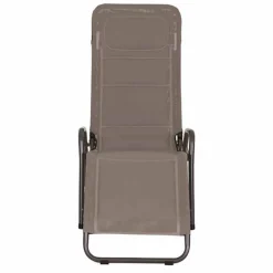 Liegestuhl 'Fano' taupe 71 x 112 x 150 cm